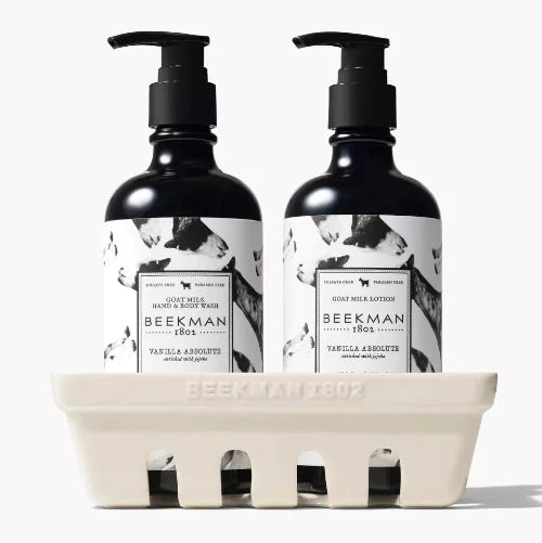 Beekman 1802 Vanilla Absolute Goat Milk Bath and Body Set