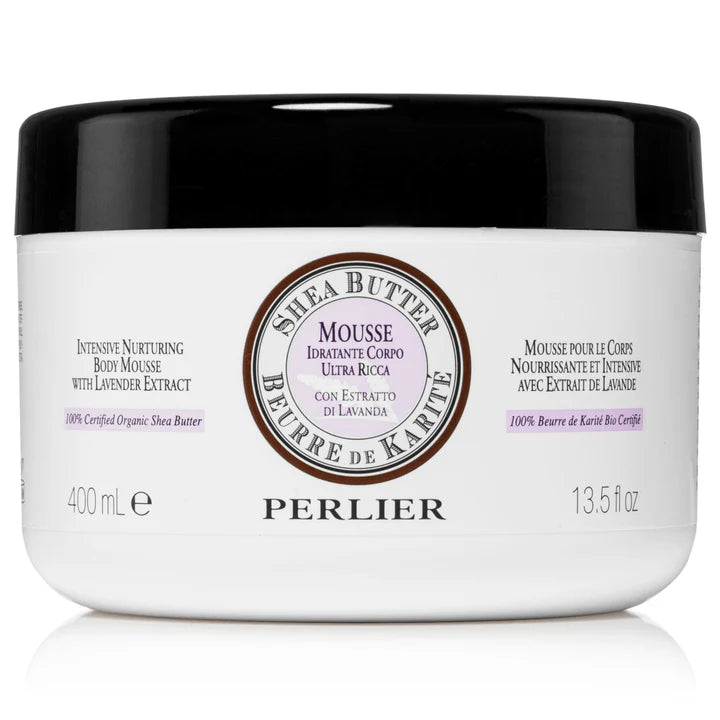 PERLIER SHEA BUTTER BODY MOUSSE